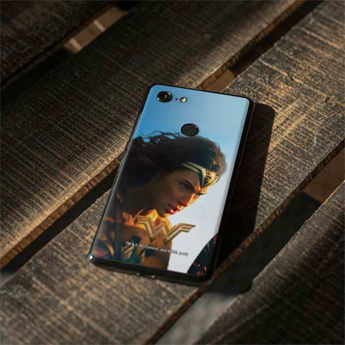 DC Comics Wonder Woman Action Pose Poster Google Pixel 3 XL Skin